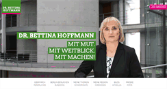 Desktop Screenshot of bettina-hoffmann.info